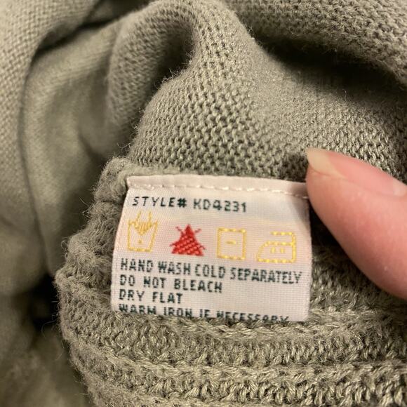 Vintage Northern Reflections Women L Country Grannycore Knit Sweater RamieCotton - Picture 4 of 11